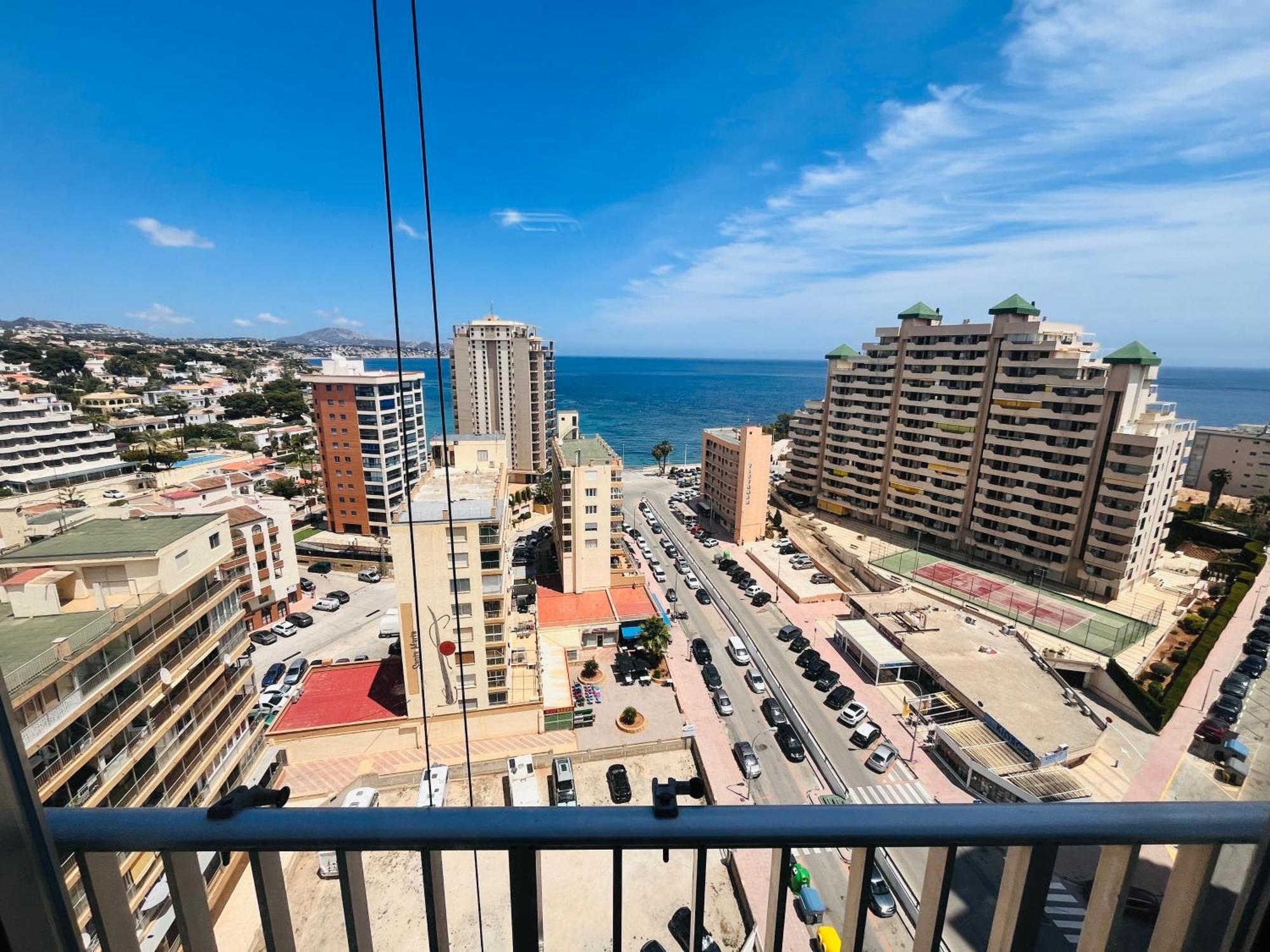 Calpe Apartamento Con Vistas Al Mar Impresionantes A 5 Min De La Playa Aire Wifi Parking Comunitario ภายนอก รูปภาพ