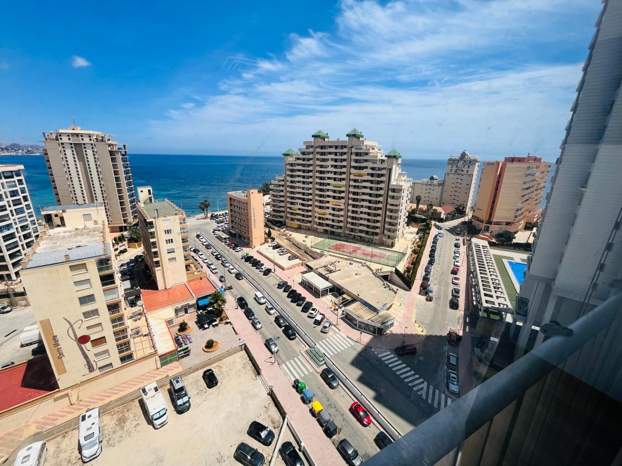 Calpe Apartamento Con Vistas Al Mar Impresionantes A 5 Min De La Playa Aire Wifi Parking Comunitario ภายนอก รูปภาพ