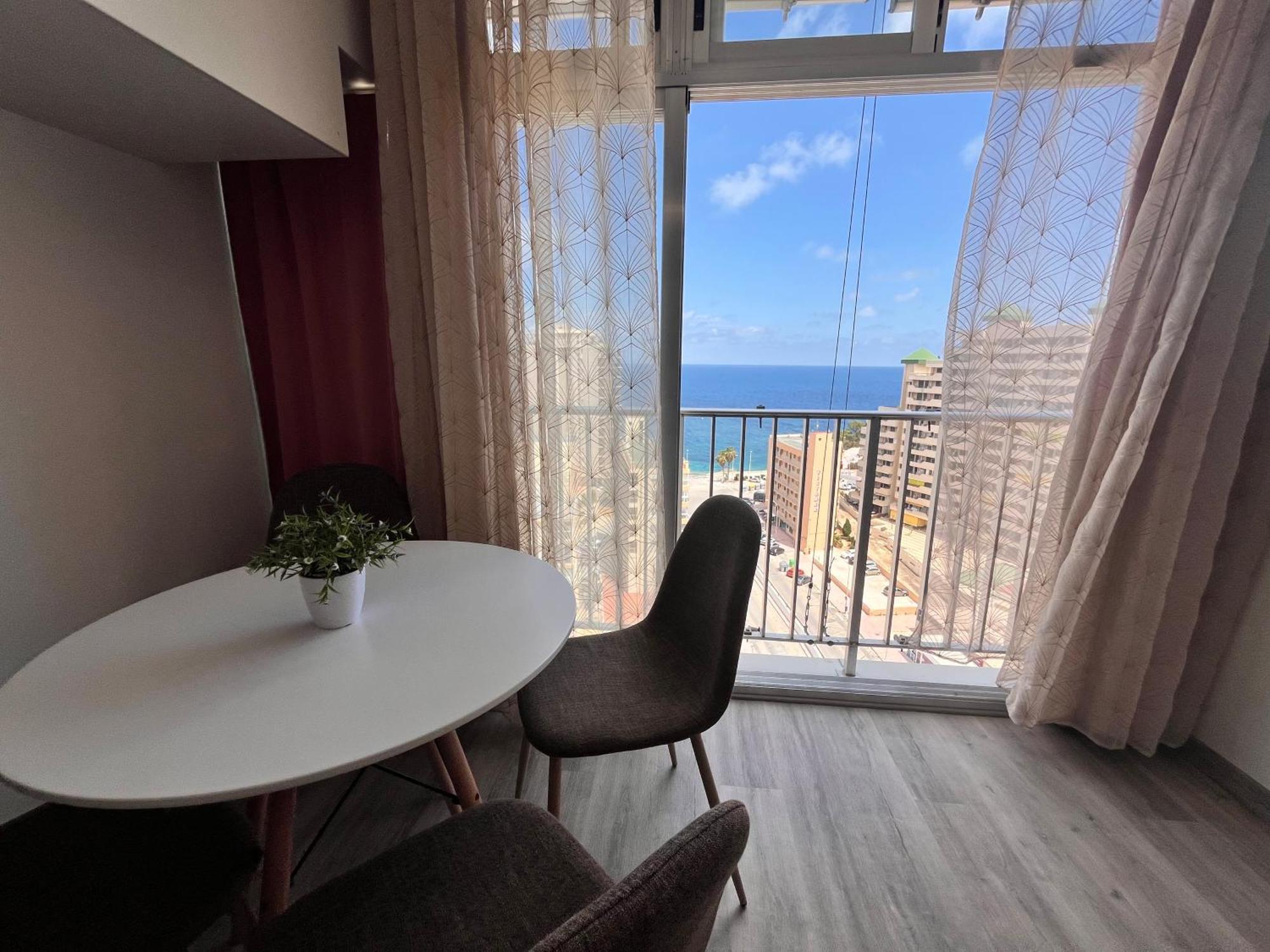 Calpe Apartamento Con Vistas Al Mar Impresionantes A 5 Min De La Playa Aire Wifi Parking Comunitario ภายนอก รูปภาพ